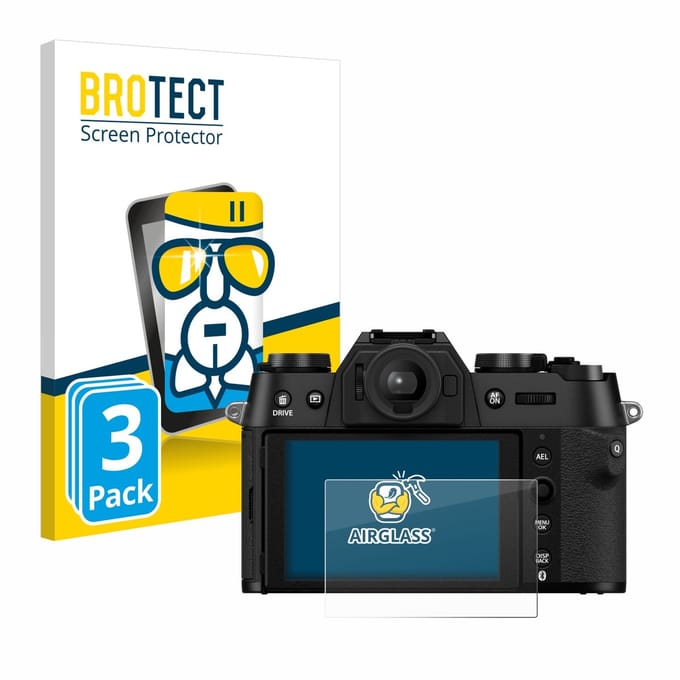 Screenprotector 3 Stuks voor Fujifilm X-T50 Beschermglas transparant