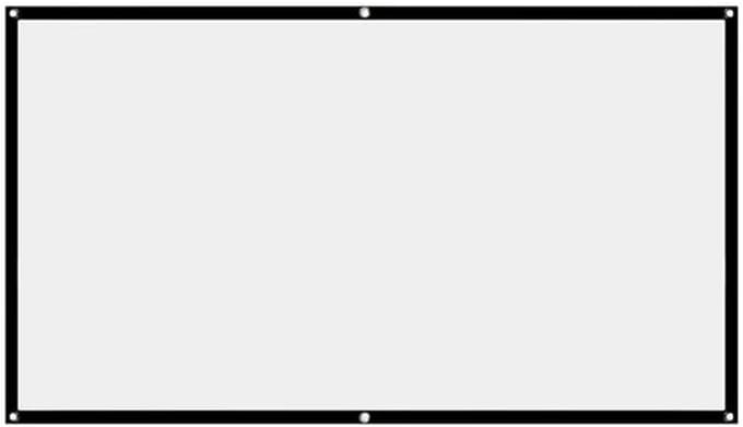 Projectorscherm - Thuisbioscoop Scherm - Film Kijken - Anti-reflectie - 84 inch - Wit