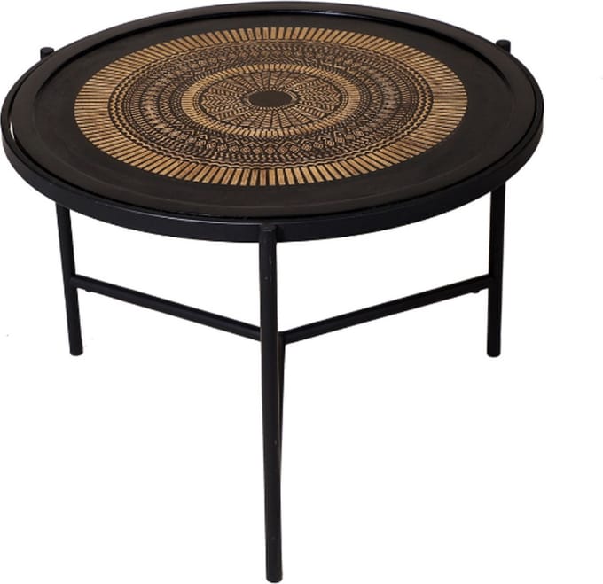 Salontafel Mae - Set van 2 - Duurzaam Mangohout - Bijzettafels