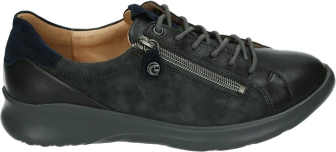 Ganter - 204420 - Dames veterschoenen - Kleur: Grijs - Maat: 38.5