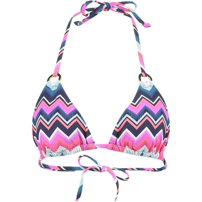 Dames zwemkleding top Lascana Zigzag