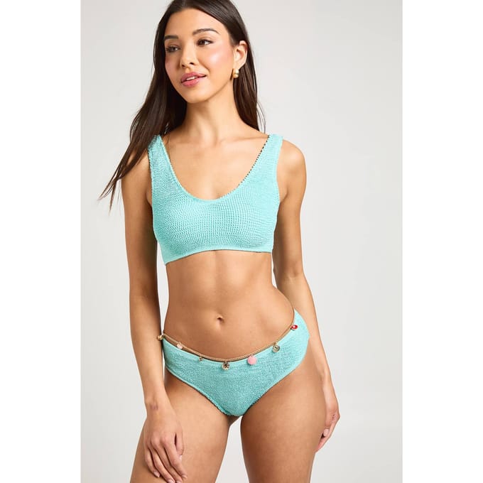 boohoo Dames Oceaan Hanger Buikketting | Goud