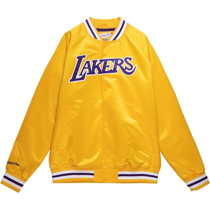 Satijnen trainingsjack Los Angeles Lakers