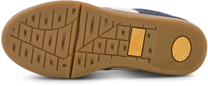 camel active Leren sneaker met flexibele zool - Maat womenswear-40 - Navy