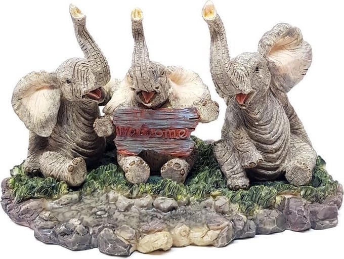 Olifant beeld welkomstbord Olifant decoratie | GerichteKeuze