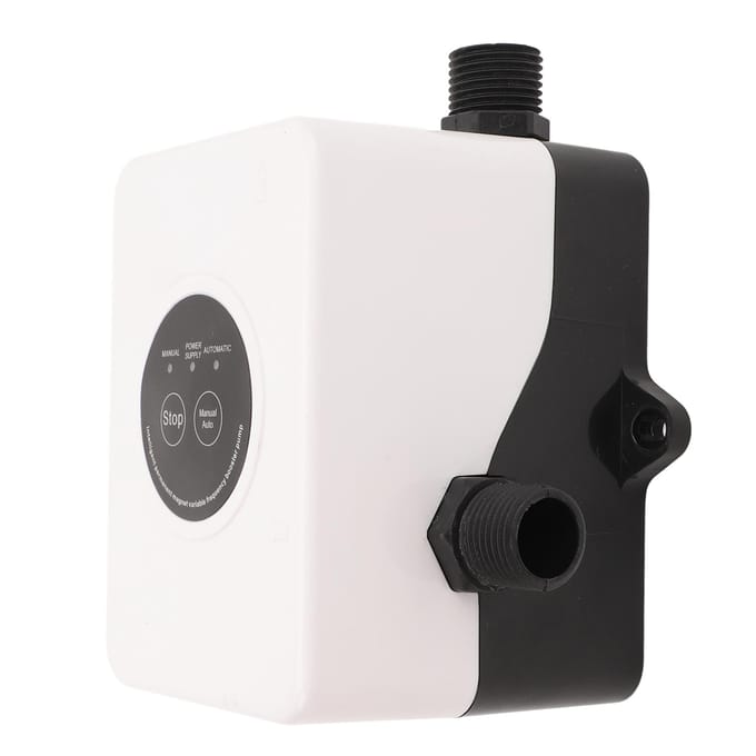 Pompe Booster de Pression d'Eau 100W 24V 32L/min 25m de Hauteur Automatique Magnétique Permanent pour Chauffe-Eau de Douche Prise US