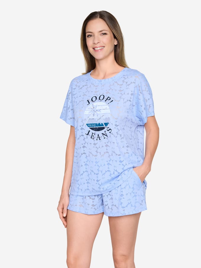 JOOP! Jeans Vrouwen Pyjama top Allover Lace
