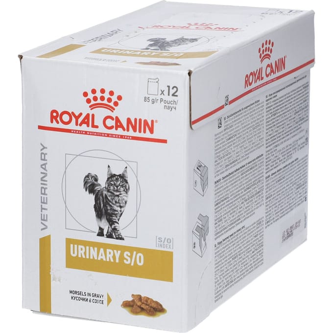 24x85g Feline Urinary S/O (hapjes in saus) Royal Canin Veterinary Diet Kattenvoer