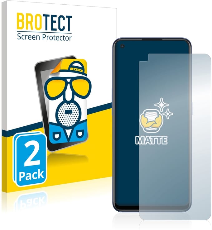 BROTECT - Screenprotector voor Oppo Find X5 Lite - Folie Beschermfolie matte 2 Stuks