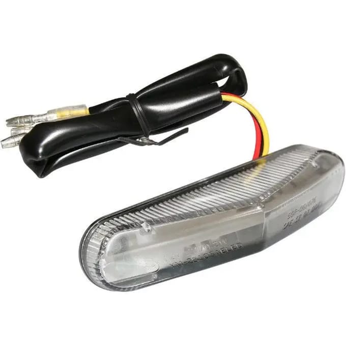 Luxe LED driehoekig achterlicht met stop- en plaatverlichting Replay