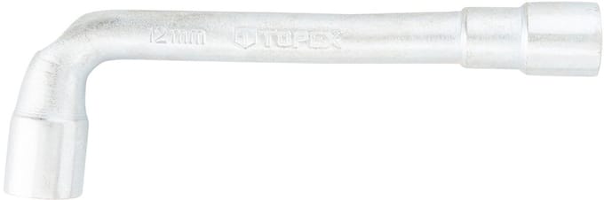 Topex - Bougiesleutel - 12 x 140 mm - Zeskantige Nasadka
