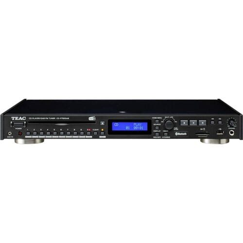TEAC CD-P750DAB CD Player/DAB+/FM EU/UK CD-speler Zwart CD-speler, DAB+