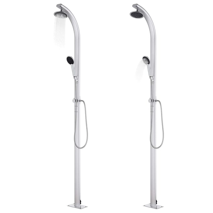 vidaXL - Buitendouche - 215 - cm - aluminium