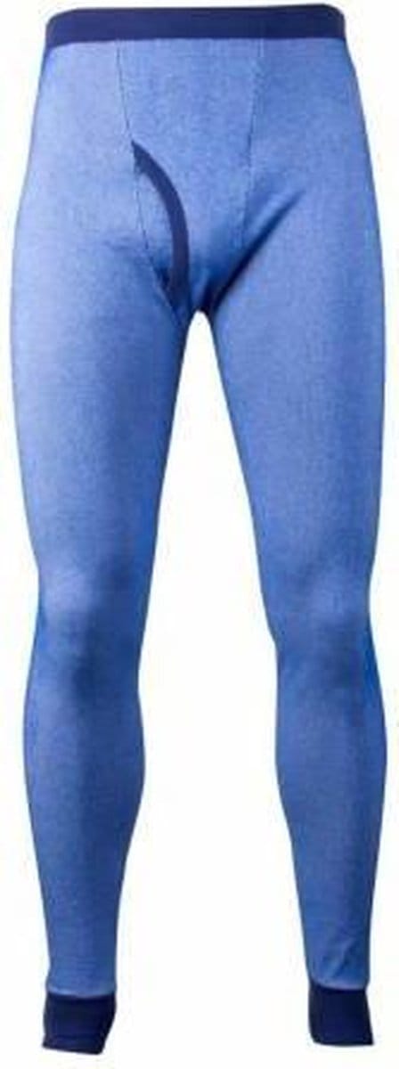 Beeren Thermobroek heren - Blauw - Maat L - Thermo broek met sluiting