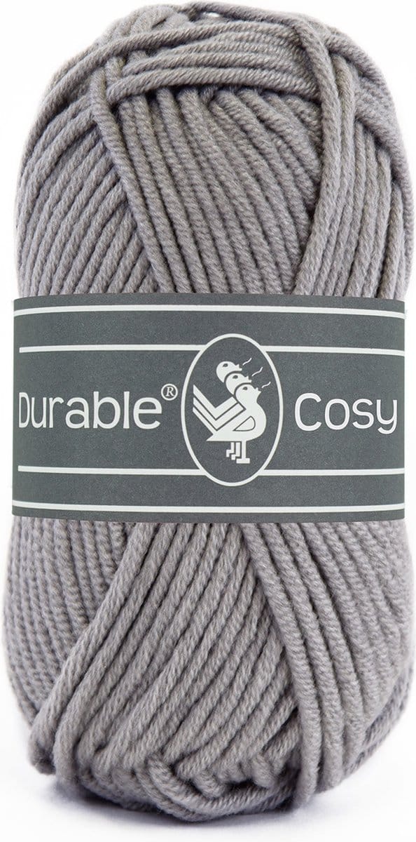 Durable Cosy - 2231 Light Grey - Katoen/Acryl Garen