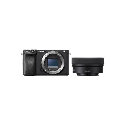 Sony A6400 + 16-50mm lens - APS-C Systeemcamera – Zwart