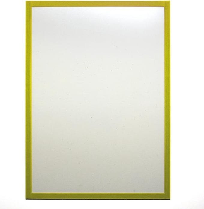Magnetische insteekhoezen A4, set à 5 stuks Geel - Insteekhoes / Documenthouder