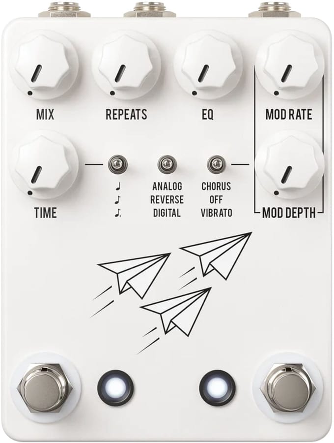 JHS Pedals Flight Delay White - Effect-unit voor gitaren