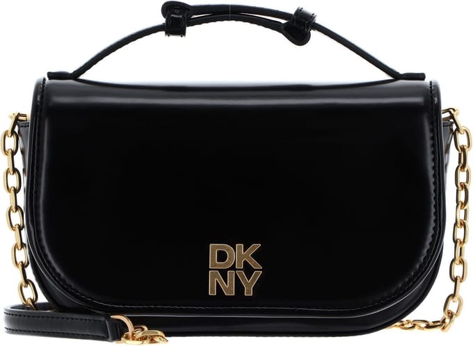 DKNY Schoudertas Tammy TH Crossbody Bag Blk / Gold Zwart