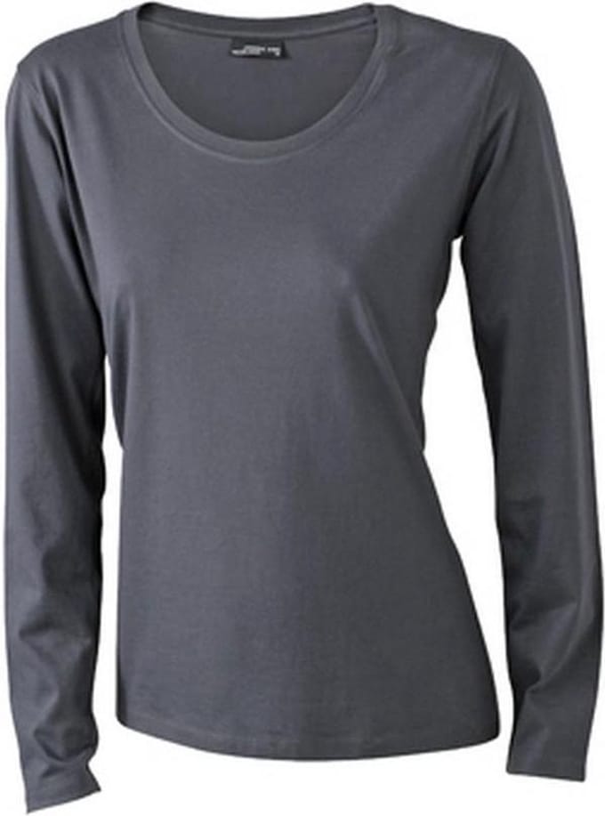 Daiber Dames/dames T-Shirt met lange mouwen (Medium Long-Sleeved) (Grafiet)