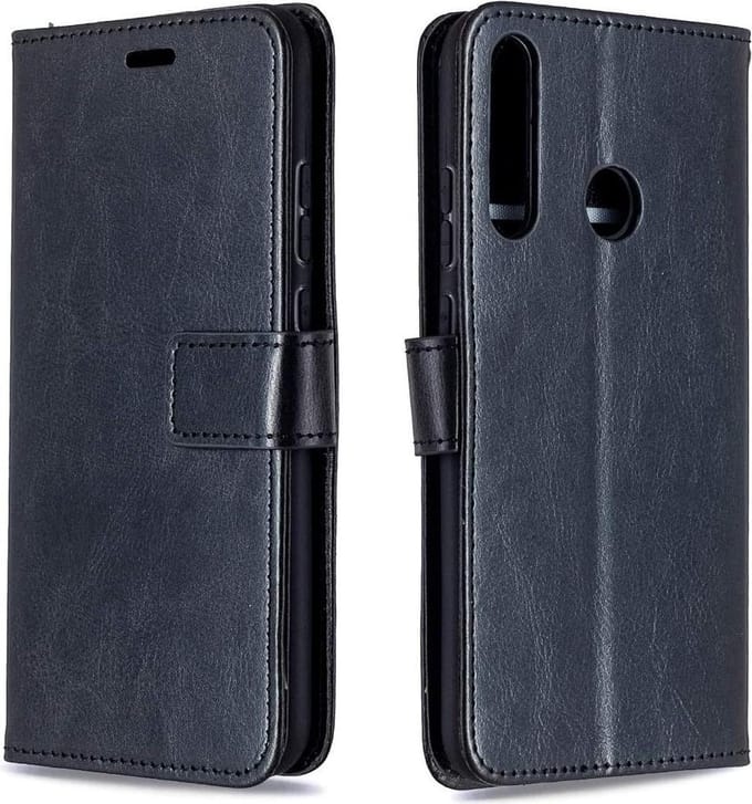 Portemonnee Book Case Hoesje Geschikt voor: Huawei P40 Lite E 2020 -  zwart