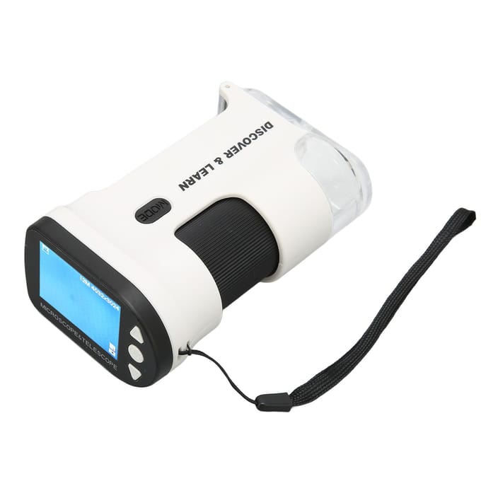 Zakmicroscoop 800X 2in LCD Kleurenscherm 2000mAh Batterij Multifunctionele Draagbare Microscoop voor