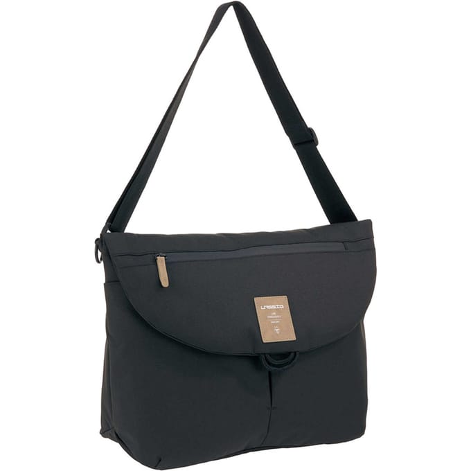 Lässig Luiertas Green Label Manu Messenger Bag Zwart