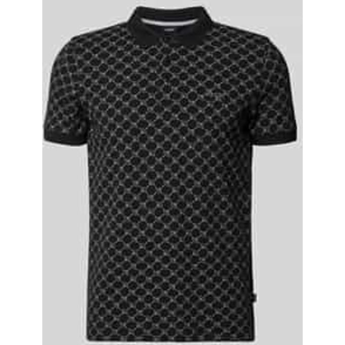 Regular fit poloshirt met labelstitching, model 'Paigam'