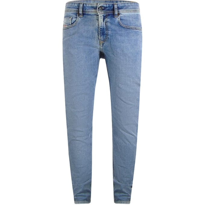 Diesel Heren 1979 Sleeker-R Denim Jeans (Lichtblauw)