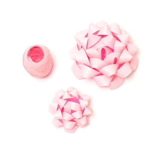 Legami set van strik en lint - roze