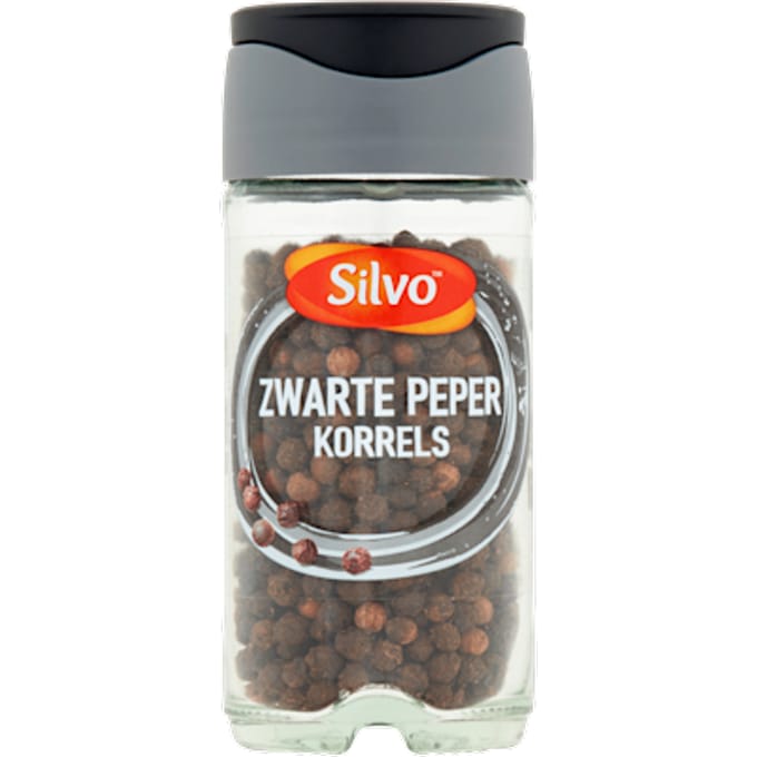 Peper zwart heel