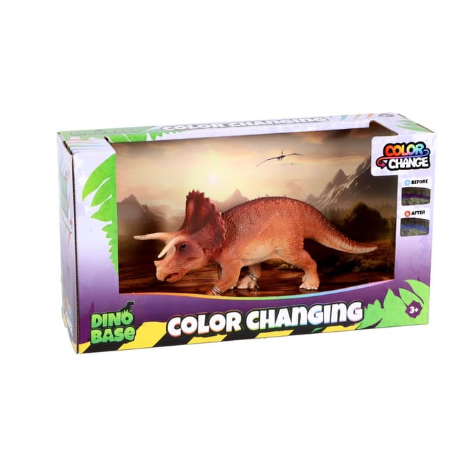 Overige Merken Dinobase Color Change Dino Triceraptops