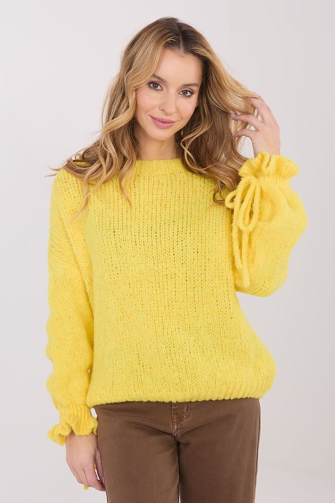 Celeste Ribbon Knit - Geel / One Size