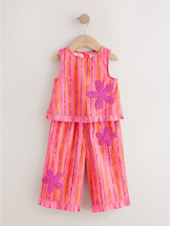 Next - Meisjes - Set van top en broek - Roze