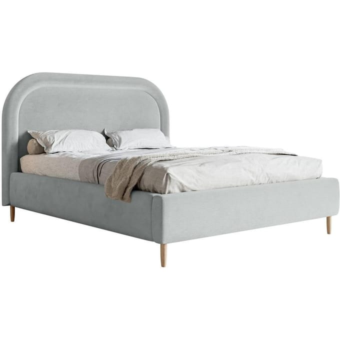 Bedframe Lorena velvet 160 x 200 cm | NADUVI Collection