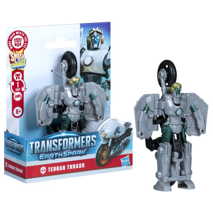 Transformers Earthspark 1 step smash changers assorti