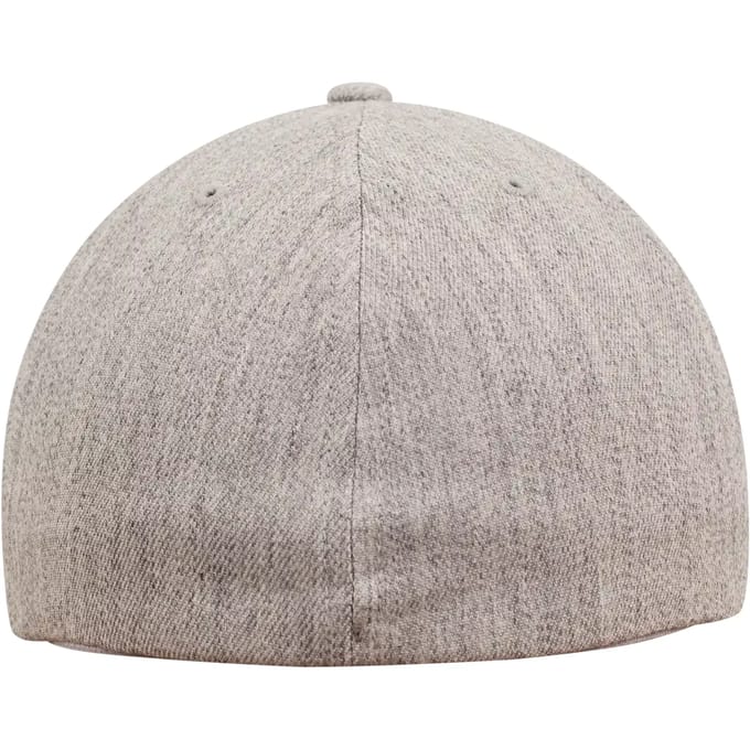 FLEXFIT Pet Flexfit Flat Visor FL6277FV - Heather - S/M