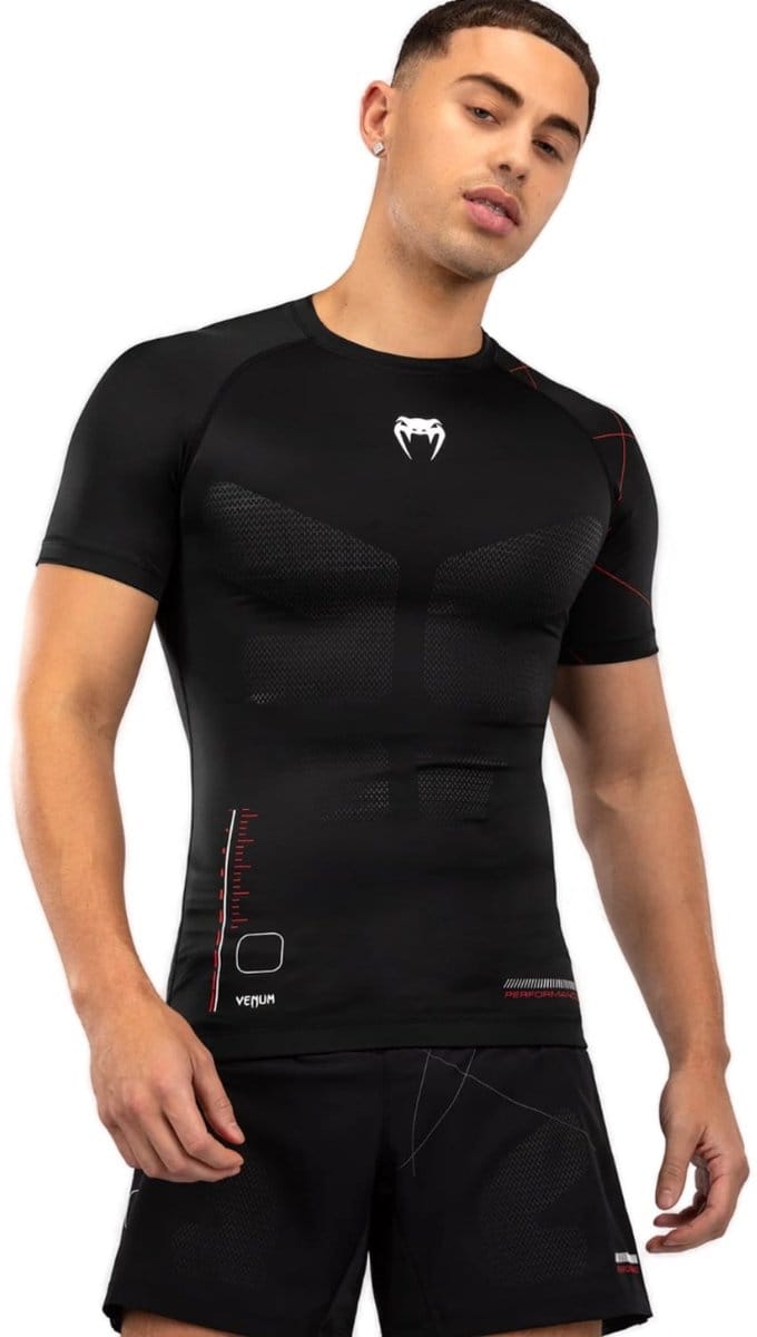 Venum Tactical XT Rashguards Zwart Vuurrood - M