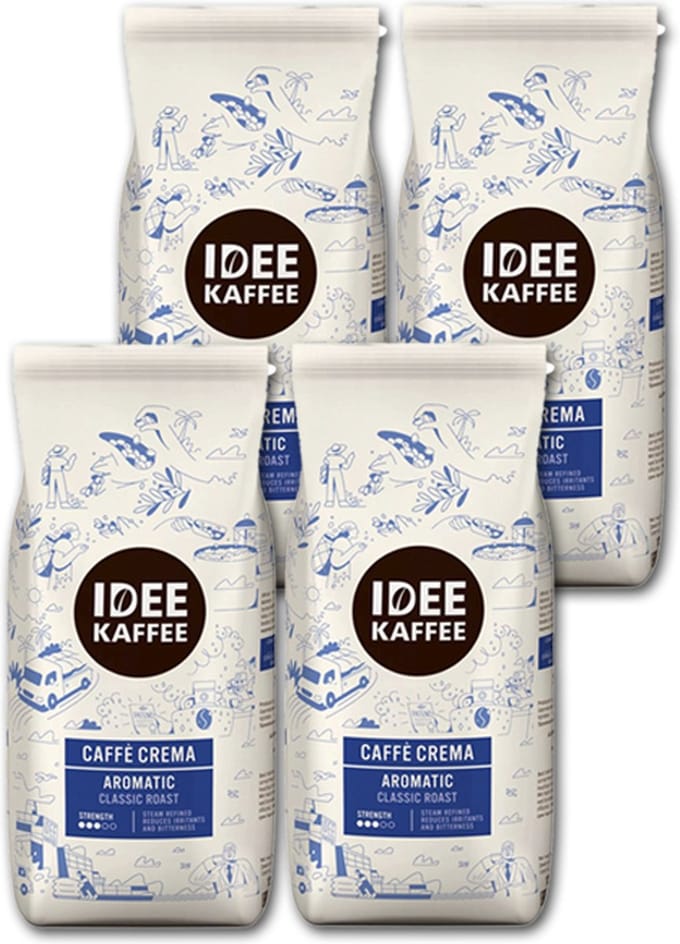 Idee Caffè Crema Aromatic Bonen - 4 kg