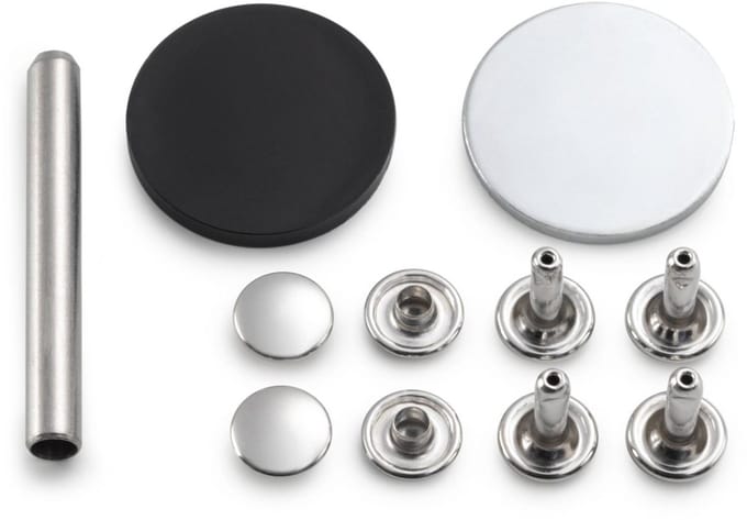 Prym Holnieten voor stofdikte 6-9 mm.