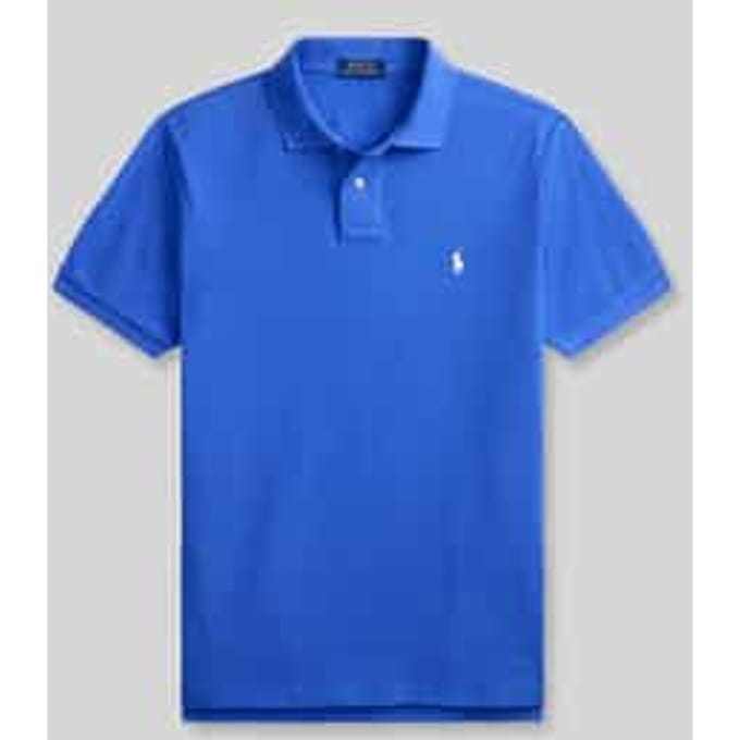 slim fit poloshirt van puur katoen