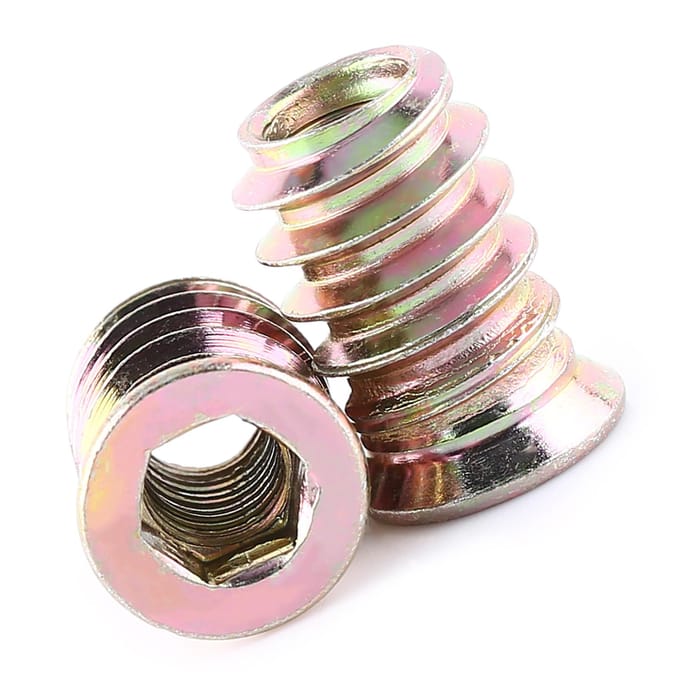 Meubels Zeskant Aandrijving Draadinzetmoer Inschroeftype (M6*17mm)