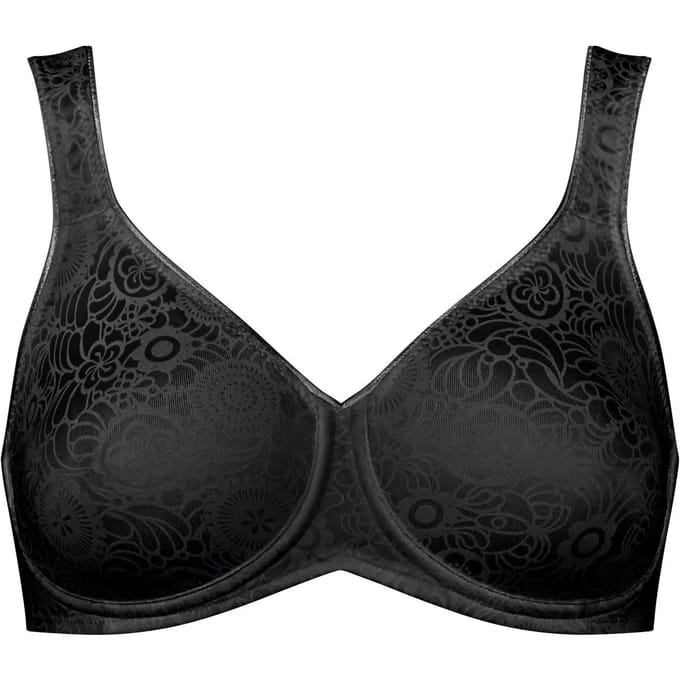 Minimizer-beugelbeha met bloemenmotief, model 'Lovely Minimizer'