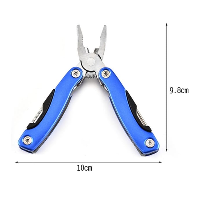 Roestvrijstalen vouwtang Functionele tang Handgereedschap Tang Schroevendraaier Campinguitrusting Kit Outdoor Zakmes Multitool