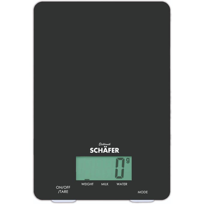 Michelino digitale keukenweegschaal 90664 zwart
