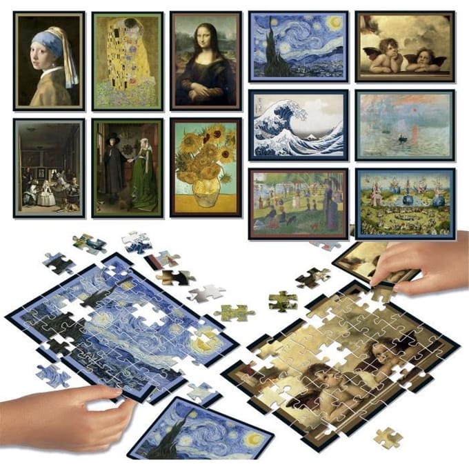 Puzzel Educa Battle Art 42 Onderdelen (12 Stuks)