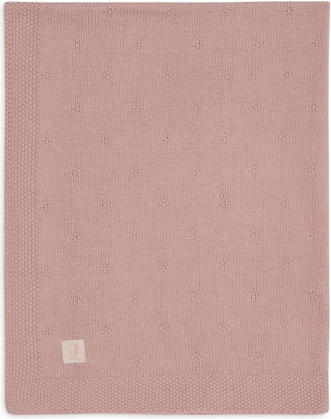 Jollein Deken Wieg 75x100cm Cosy Knit Wild Rose