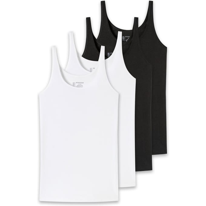 SCHIESSER T-shirt Verpakking van 4