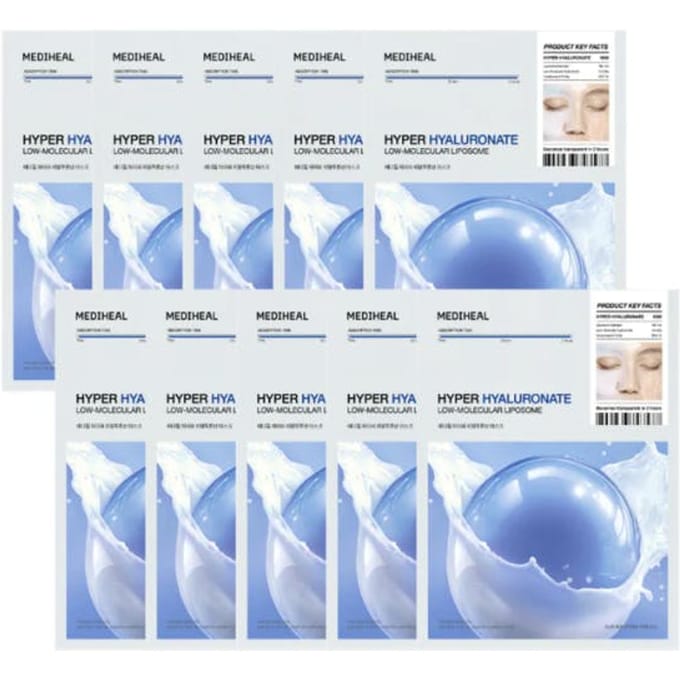 Mediheal Hyper Hyaluronate Mask 10 st