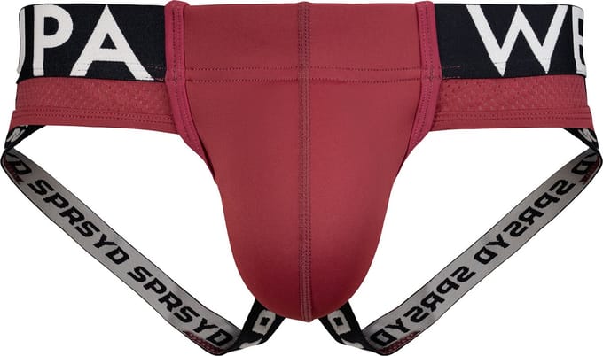 SUPAWEAR SPR Max Jockstrap Redbud - MAAT S - Heren Ondergoed - Jockstrap voor Man - Mannen Jock